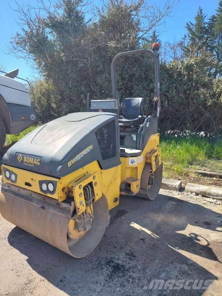 Bomag BW 120 AD-5 Porinių būgnų volai