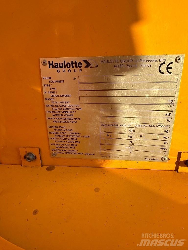 Haulotte Star 10 Vertikalūs stiebiniai keltuvai