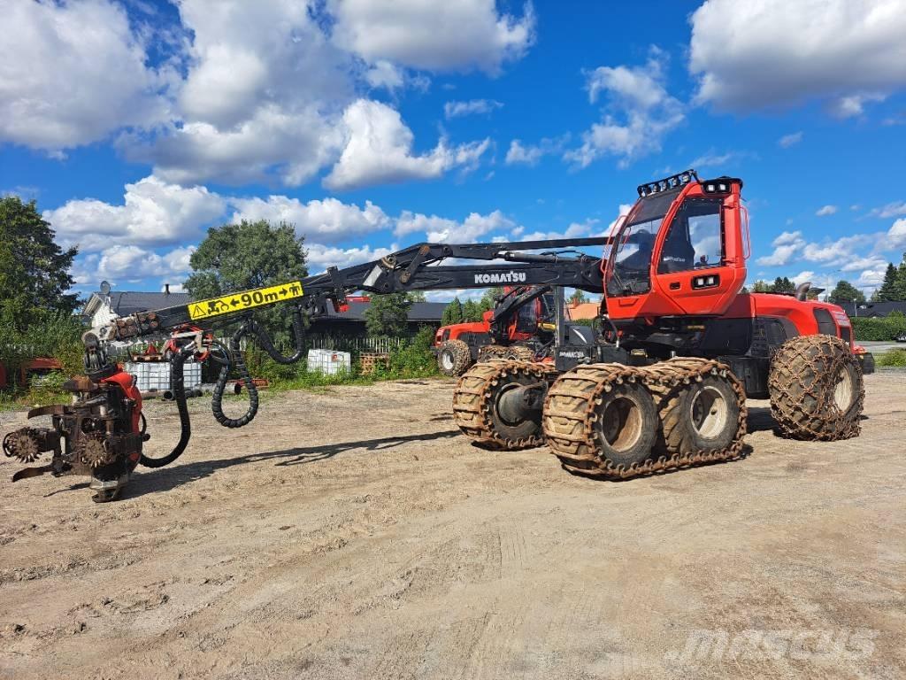Komatsu 931 Miško technika (Harvesteriai)