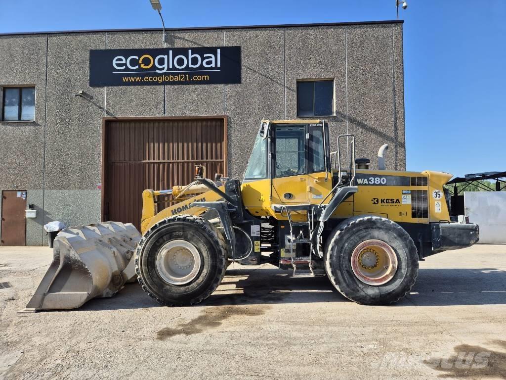 Komatsu WA 380-6 Naudoti ratiniai krautuvai