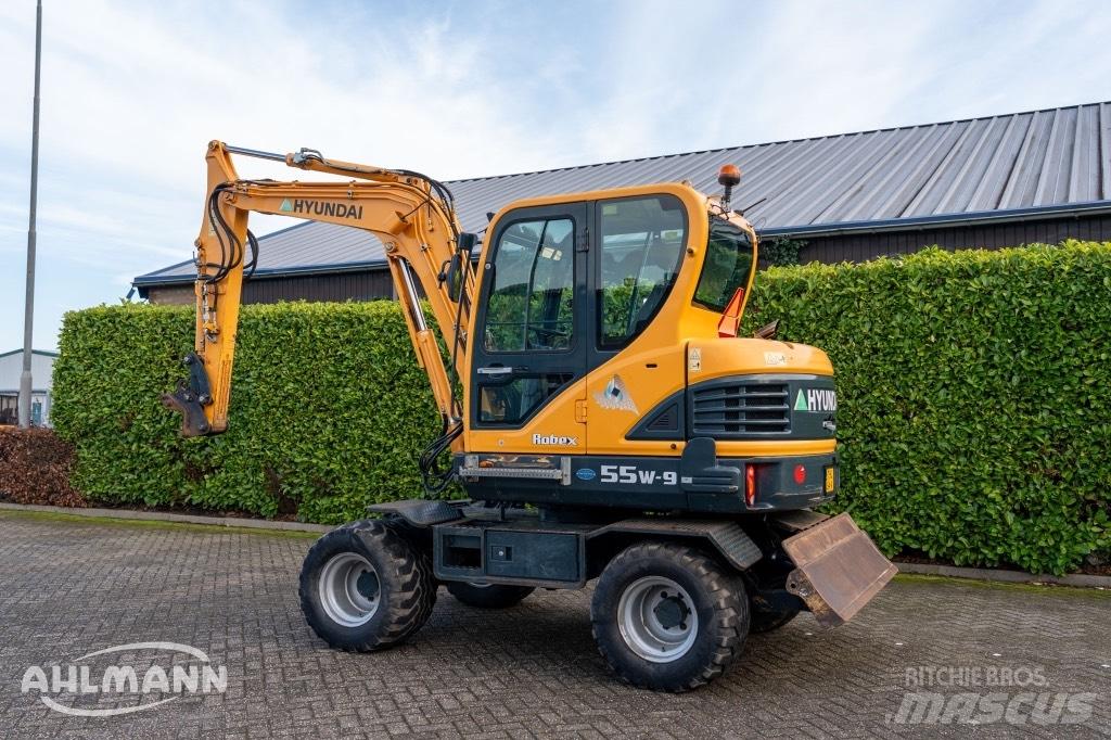 Hyundai R55W-9A Ratiniai ekskavatoriai