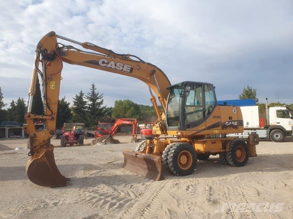 CASE WX 165 Ratiniai ekskavatoriai