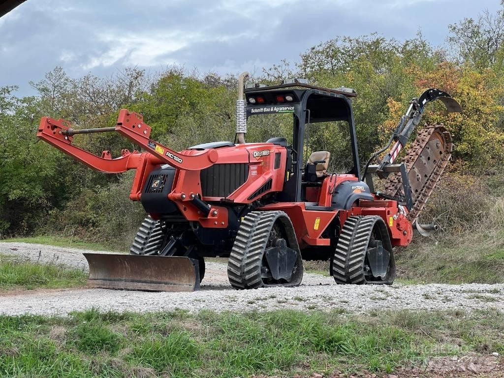 Ditch Witch RC120 Tranšėjų ekskavatoriai