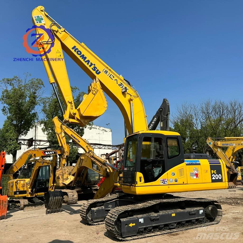 Komatsu PC 200 Vikšriniai ekskavatoriai