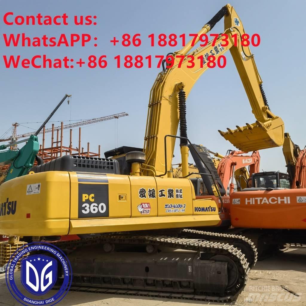 Komatsu PC 360-7 Vikšriniai ekskavatoriai