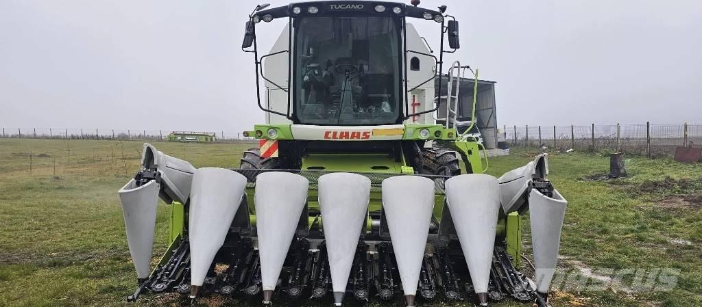 CLAAS Tucano 440 Derliaus nuėmimo kombainai