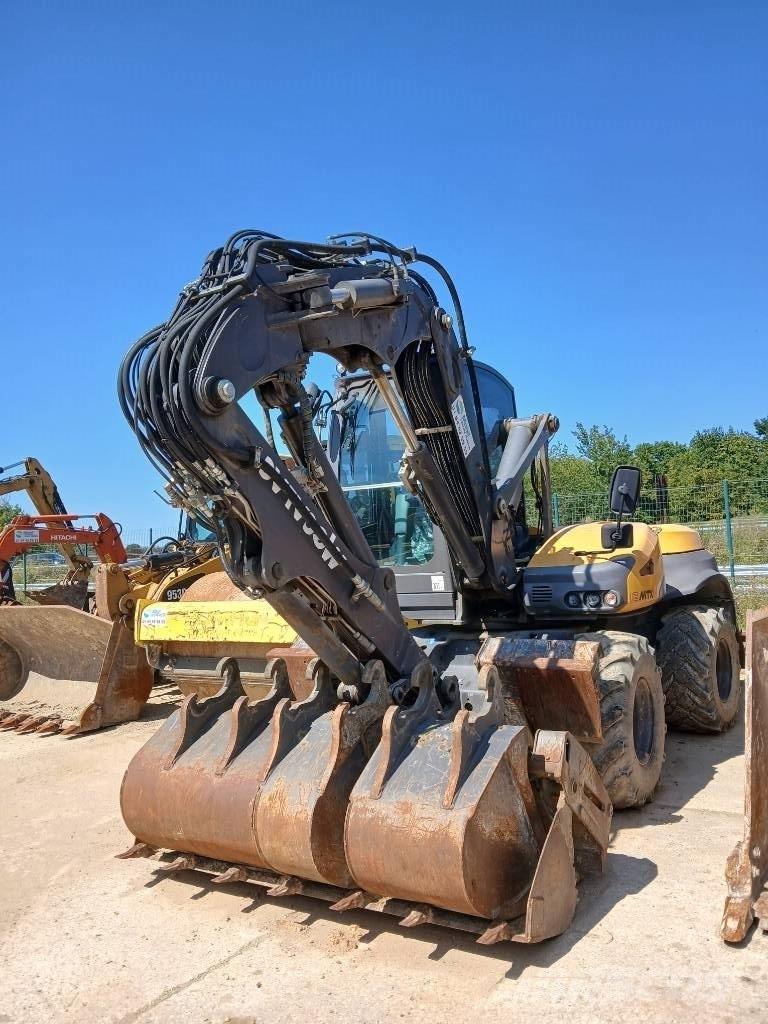 Mecalac 12 MTX Ratiniai ekskavatoriai