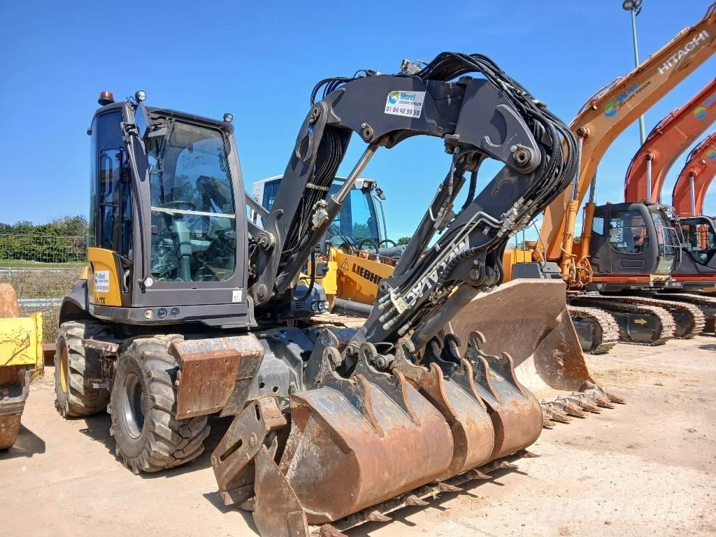 Mecalac 12 MTX Ratiniai ekskavatoriai
