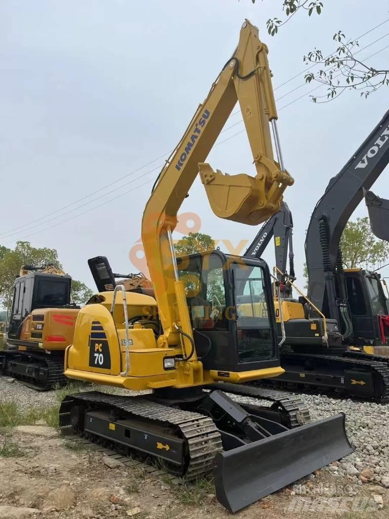 Komatsu PC 70 Vidutinės galios ekskavatoriai 7-12 t