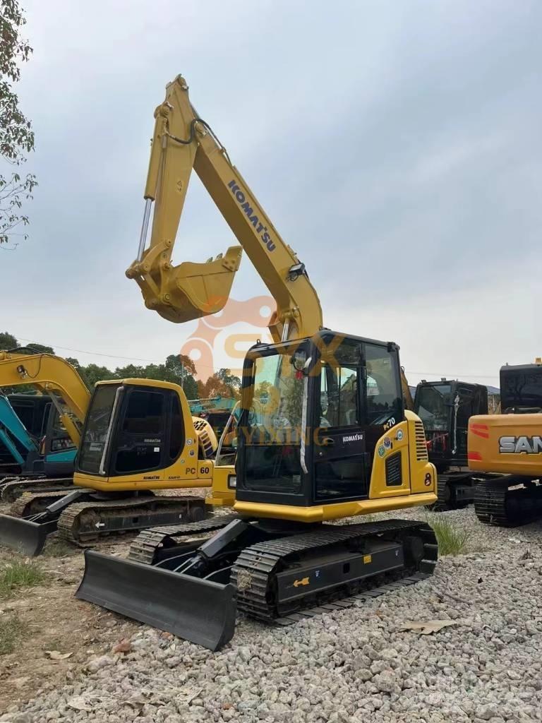 Komatsu PC 70 Vidutinės galios ekskavatoriai 7-12 t