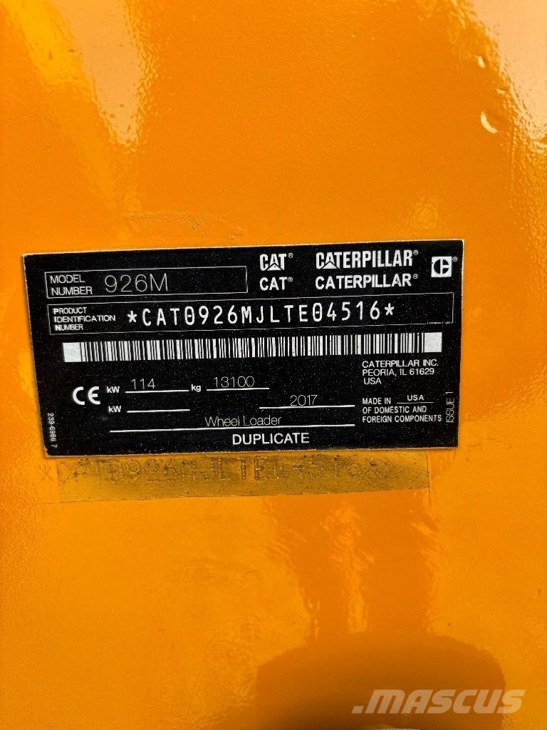 CAT 926M Mini krautuvai