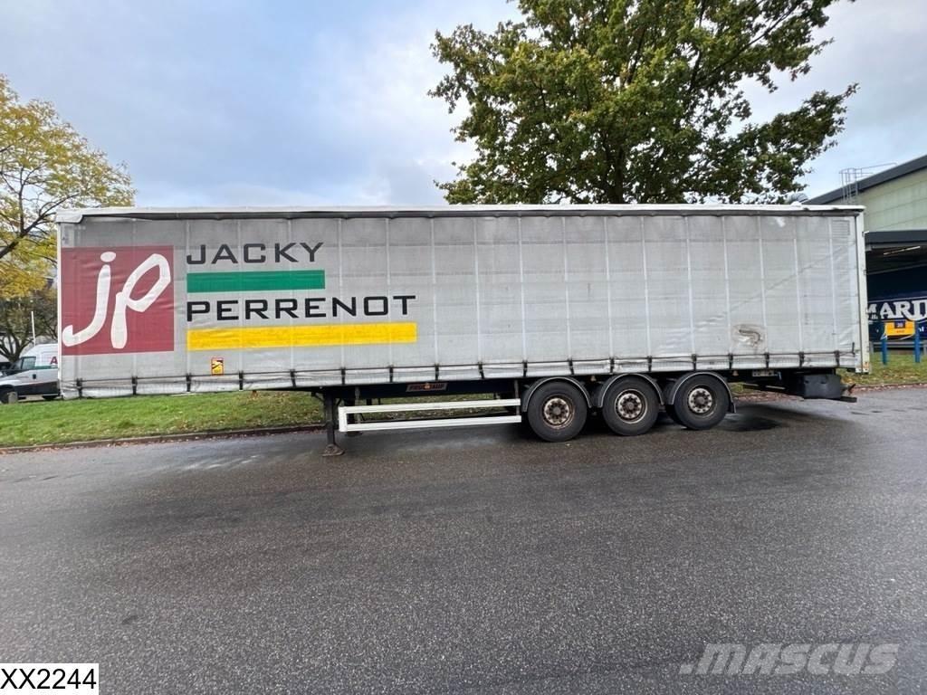 Fruehauf Tautliner Tentinės puspriekabės