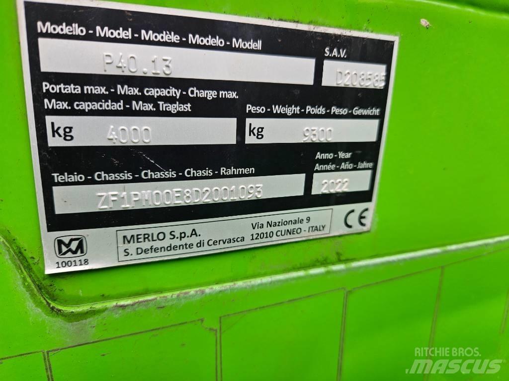 Merlo P40.13 Teleskopiniai krautuvai