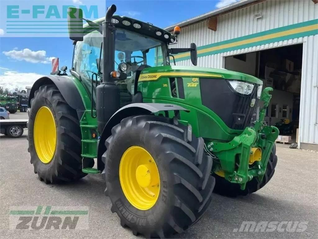 John Deere 6r215 Traktoriai