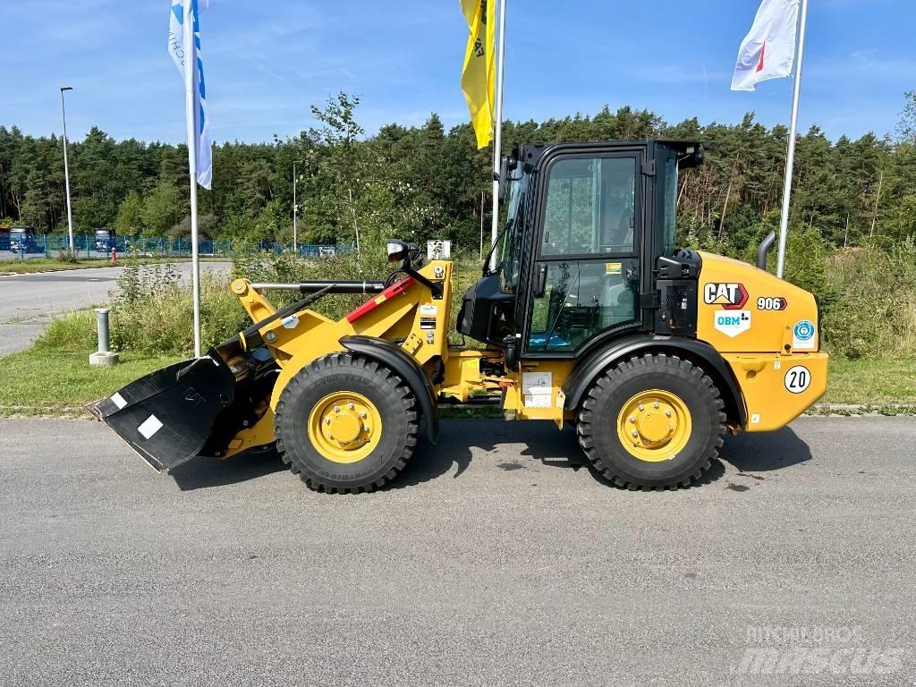 CAT 906 NG Naudoti ratiniai krautuvai