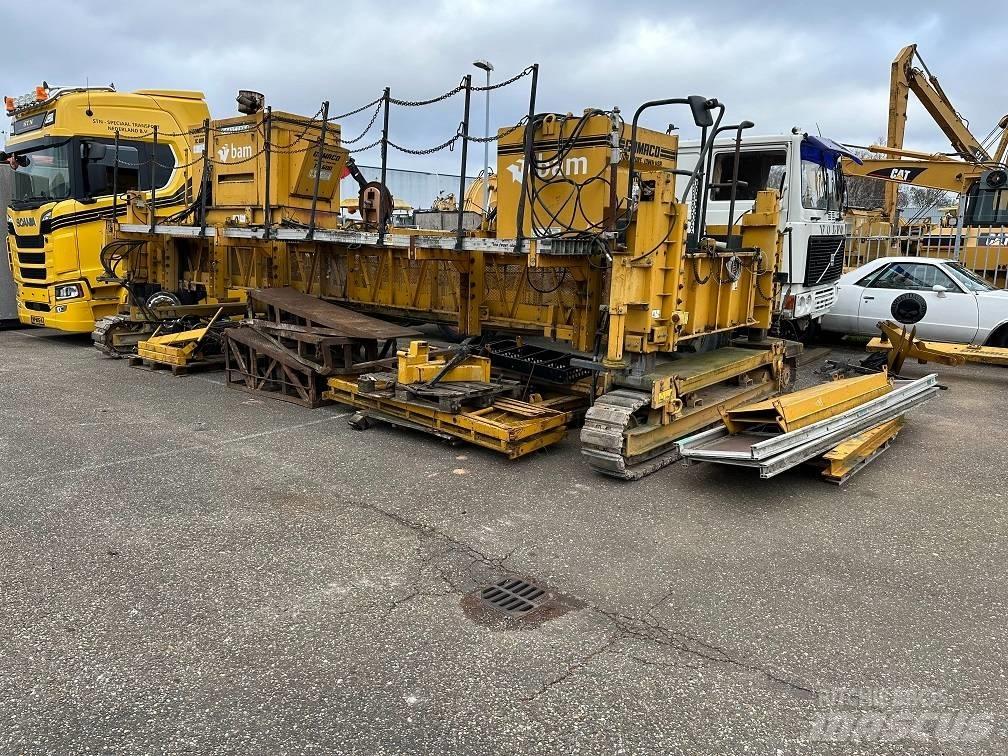 Gomaco TC 600 Betono klojimo technika