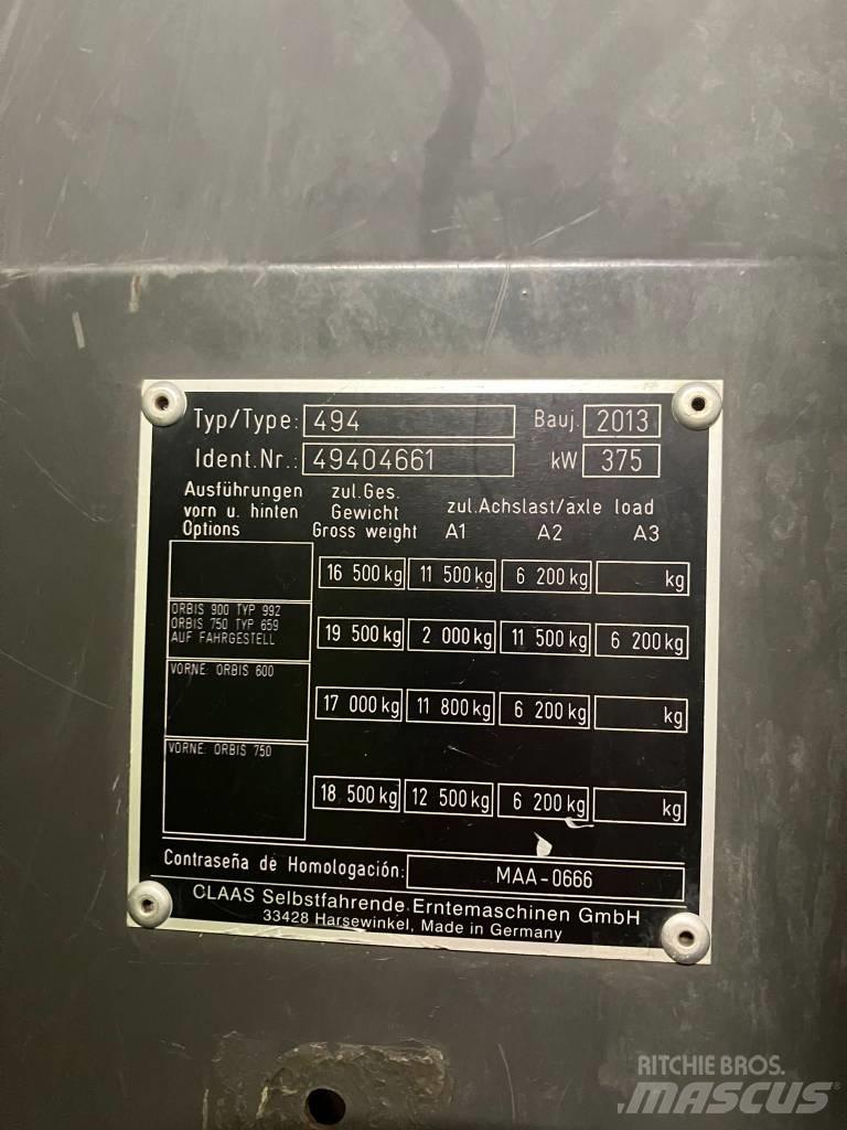 CLAAS Jaguar 940 Pašarų ruošimo technika