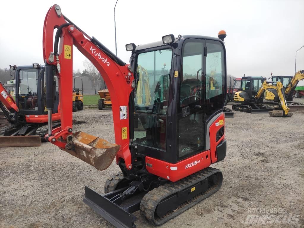 Kubota KX 018-4 Mini ekskavatoriai < 7 t
