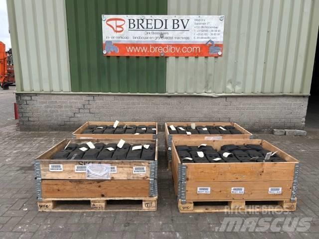  Rubber Pads Grandinės, vikšrai ir važiuoklės