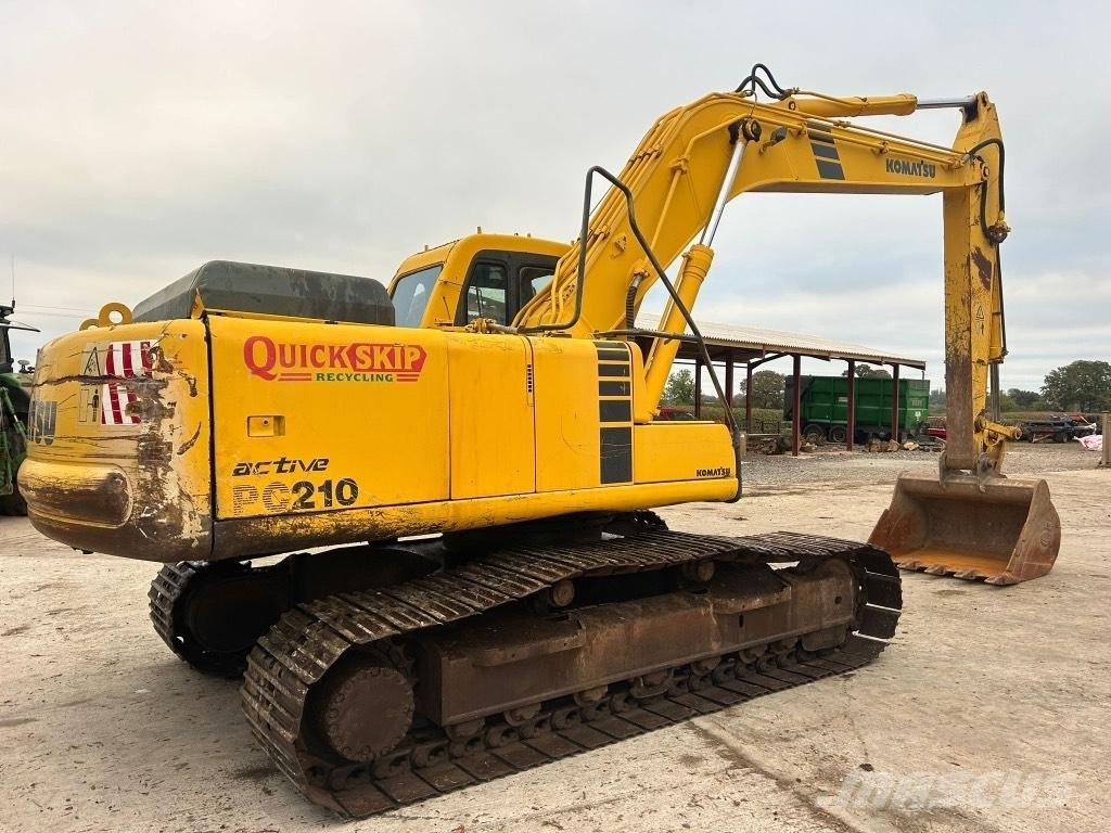 Komatsu PC 210-6K Vikšriniai ekskavatoriai