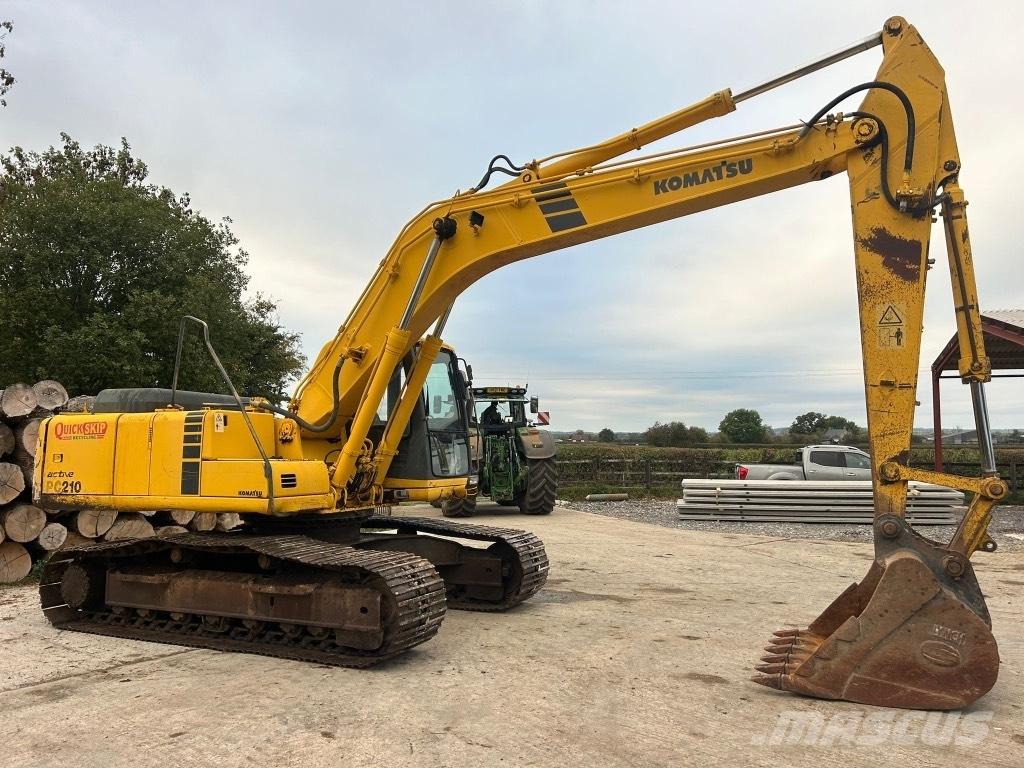 Komatsu PC 210-6K Vikšriniai ekskavatoriai