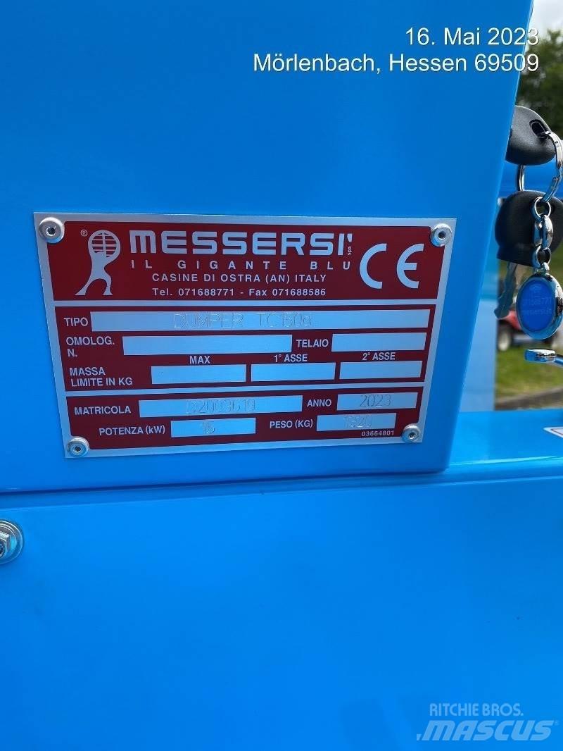 Messersi TC150d Statybiniai savivarčiai sunkvežimiai