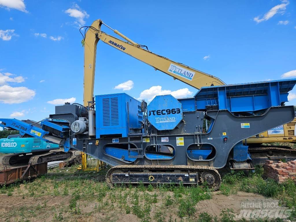  JTEC 963 Mobilūs smulkintuvai
