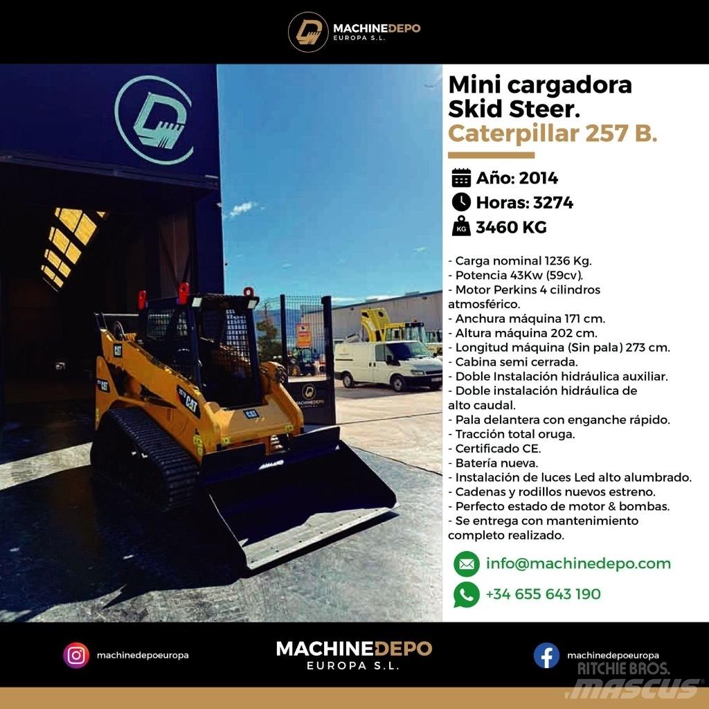 CAT 257 B Vikšriniai krautuvai