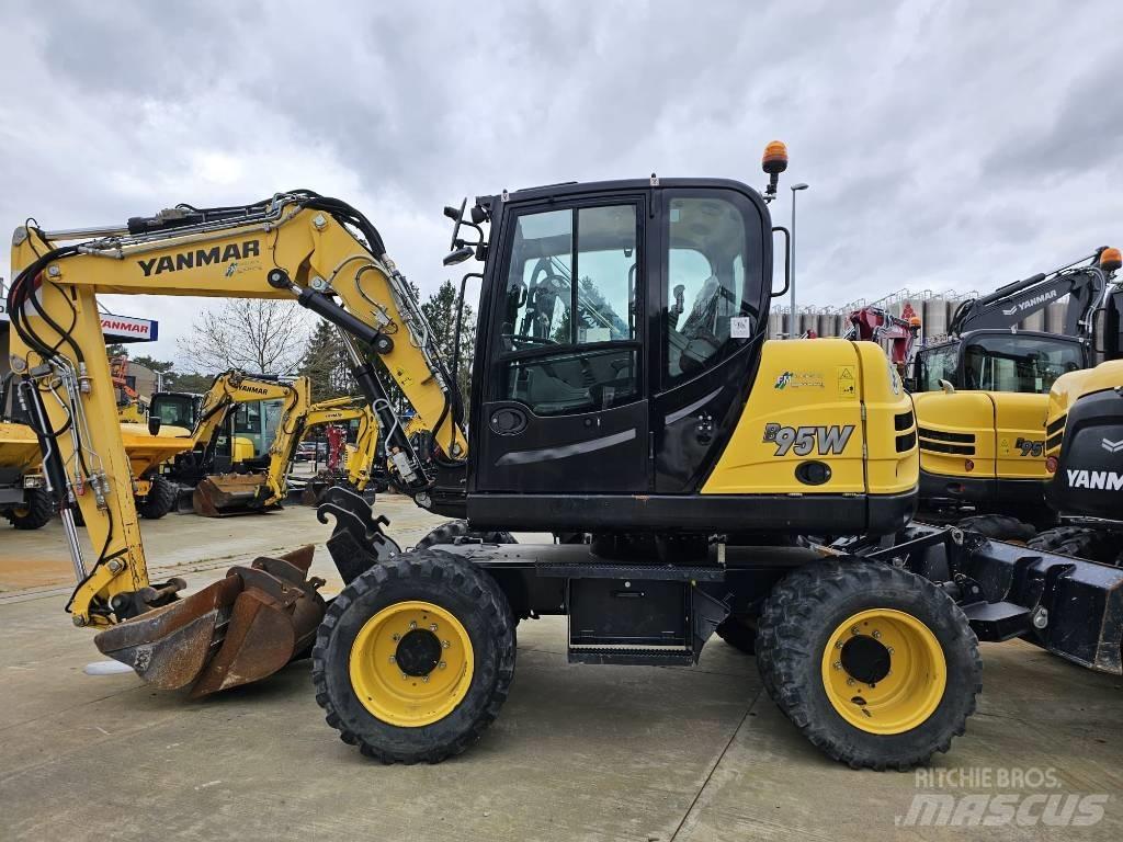 Yanmar B 95 W Ratiniai ekskavatoriai