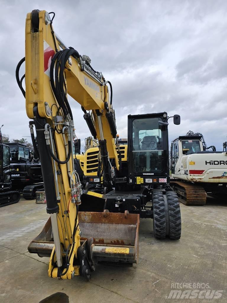 Yanmar B 95 W Ratiniai ekskavatoriai
