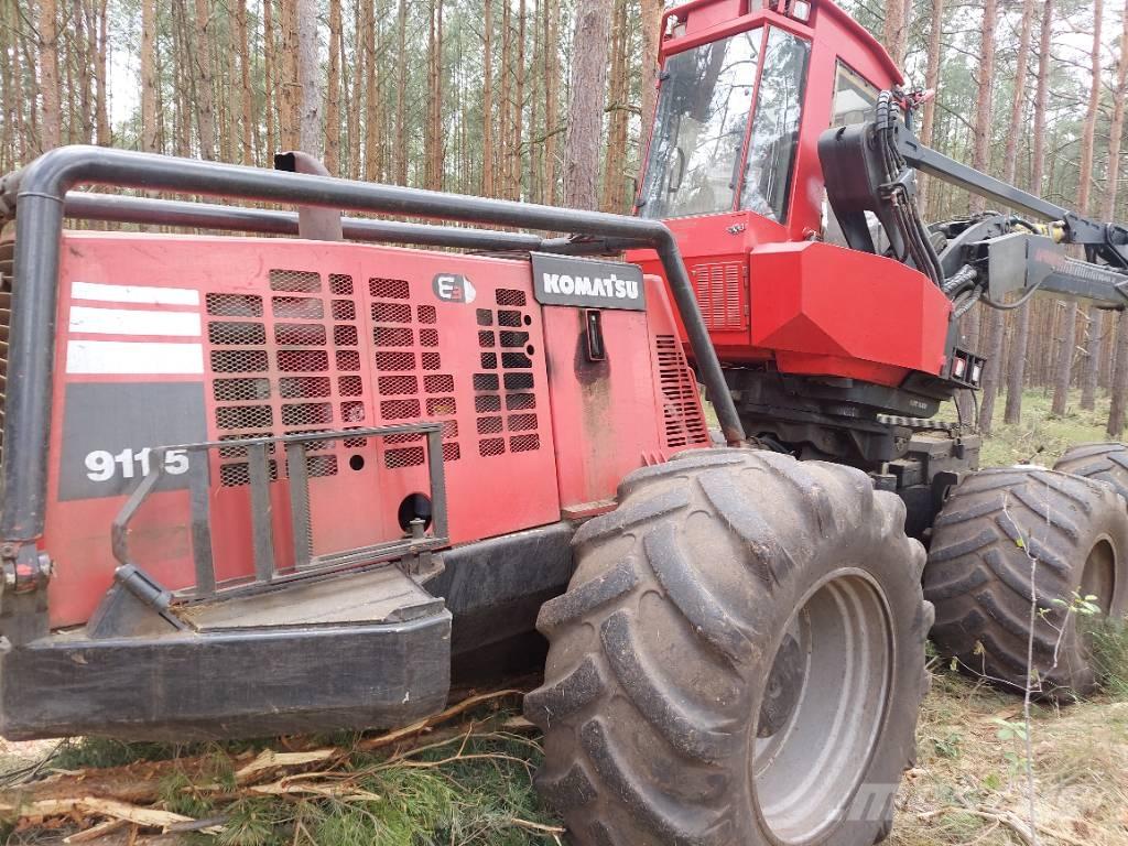 Komatsu 911.5 Miško technika (Harvesteriai)