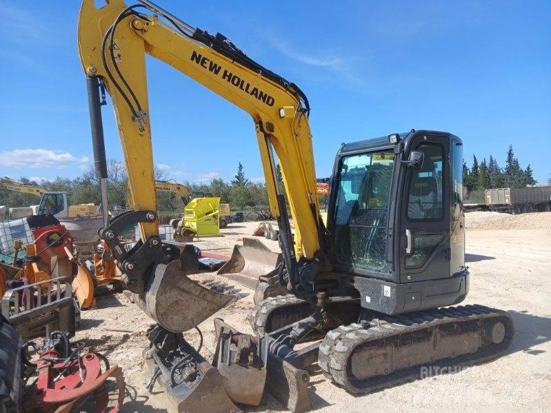 New Holland E 60 C Mini ekskavatoriai < 7 t