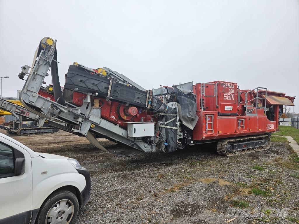 SBM Remax 300 Mobilūs smulkintuvai