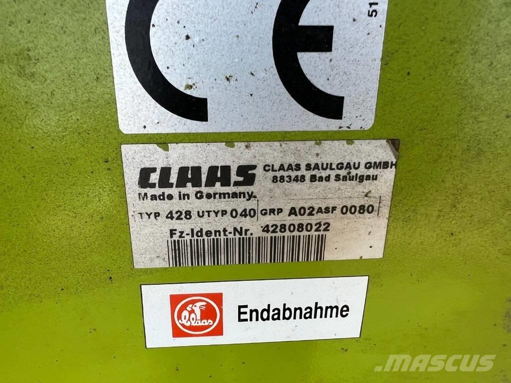 CLAAS PU 300 HD Kiti pašarų derliaus nuėmimo įrengimai