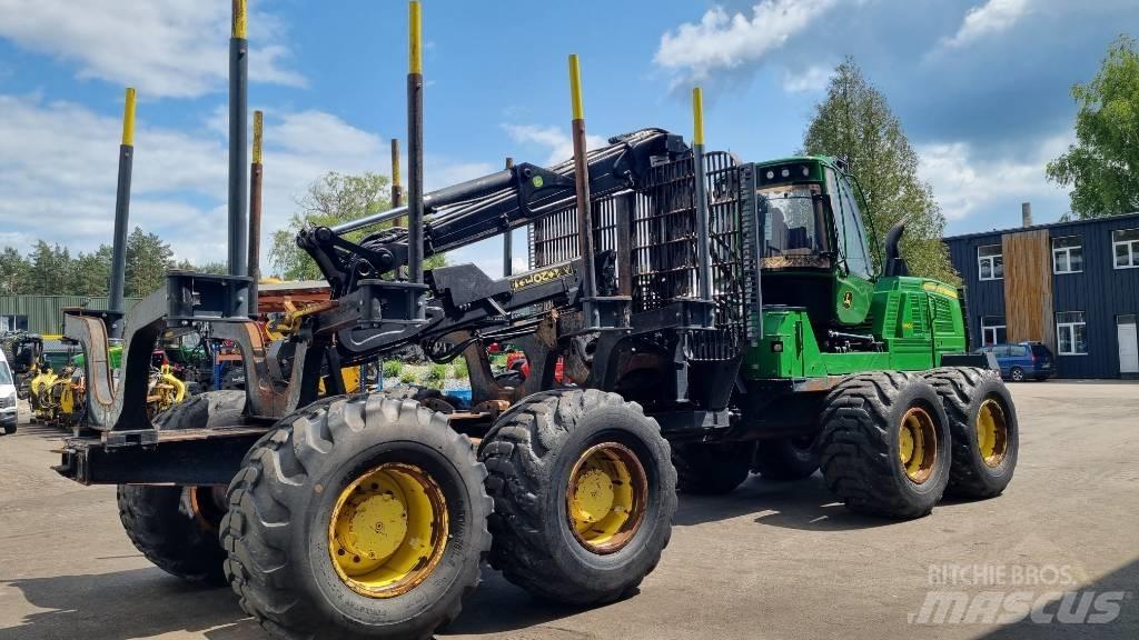 John Deere 1910 G Naudoti miškovežiai (Forvarderiai)