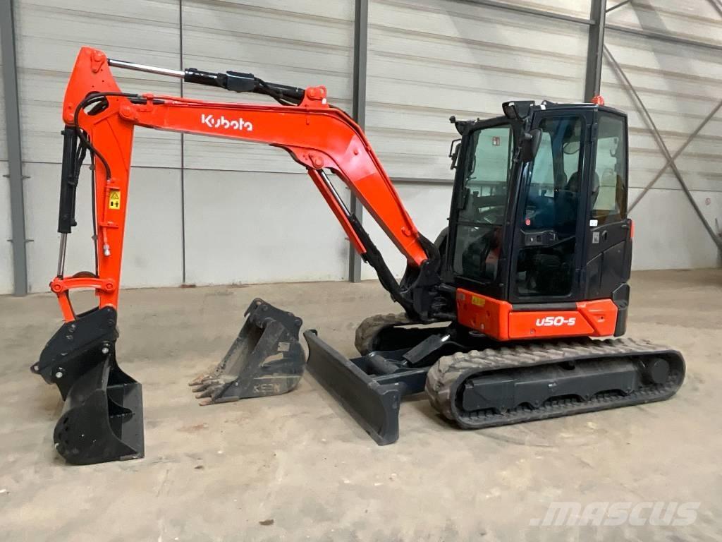 Kubota U 50-5 Mini ekskavatoriai < 7 t