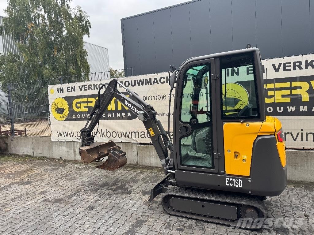 Volvo EC15 Mini ekskavatoriai < 7 t