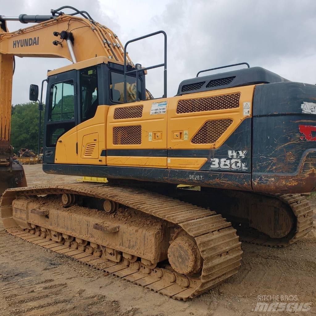 Hyundai HX 380 L Vikšriniai ekskavatoriai