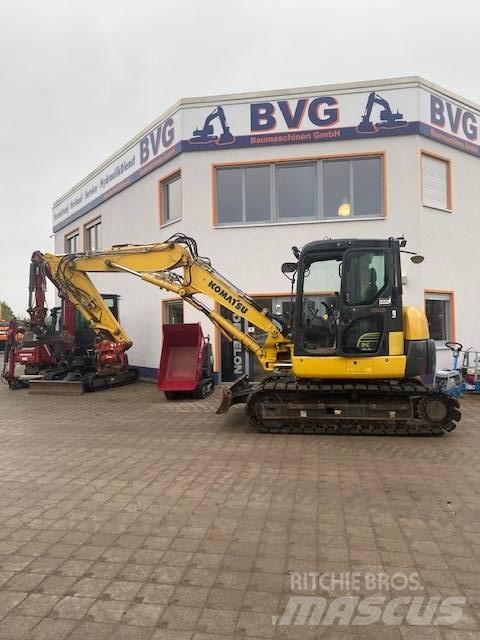 Komatsu PC80MR-3 Vidutinės galios ekskavatoriai 7-12 t