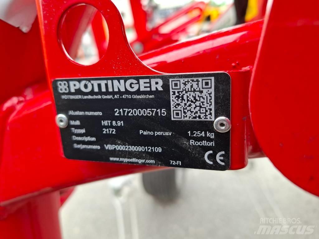 Pöttinger Hit 8.91 Šieno grėbliai ir vartytuvai