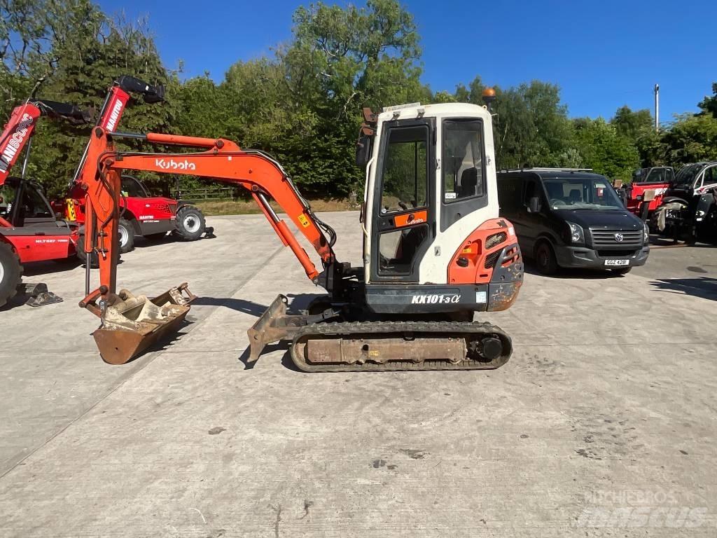 Kubota KX 101-3 A Mini ekskavatoriai < 7 t