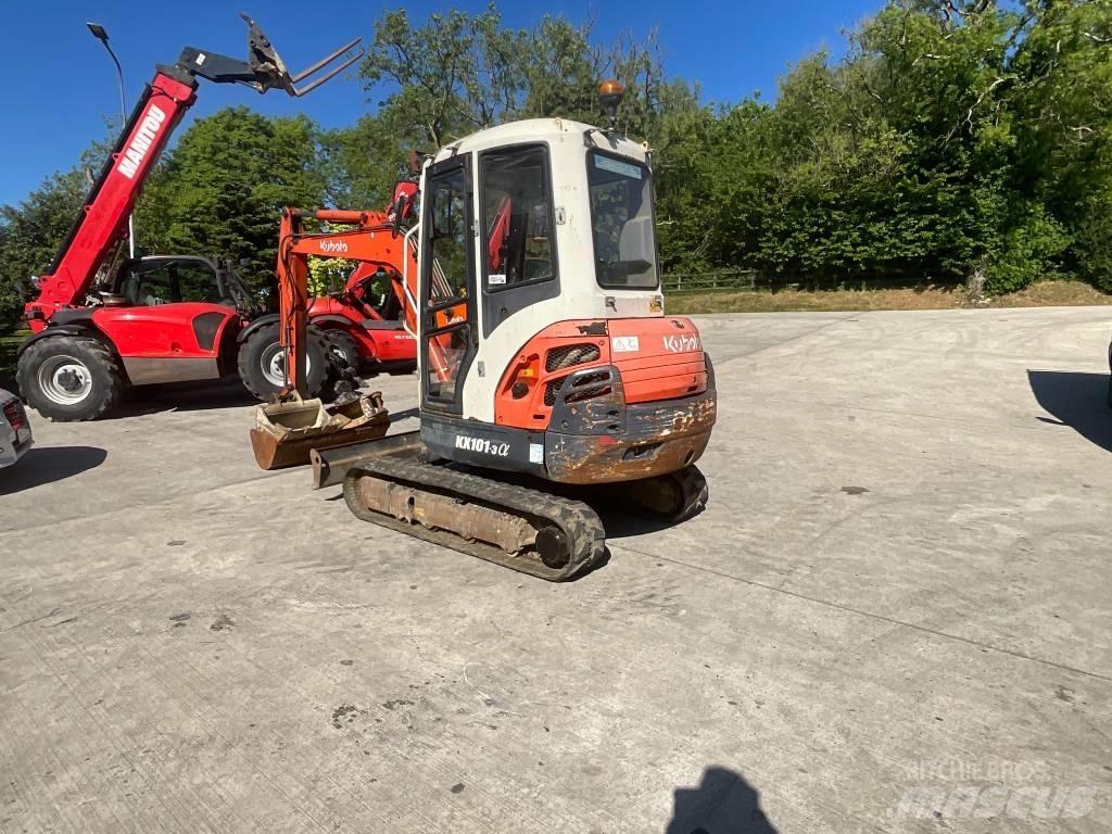 Kubota KX 101-3 A Mini ekskavatoriai < 7 t