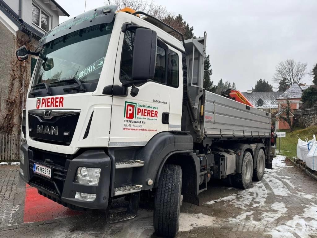 MAN TGS 33.460 Automobiliniai kranai