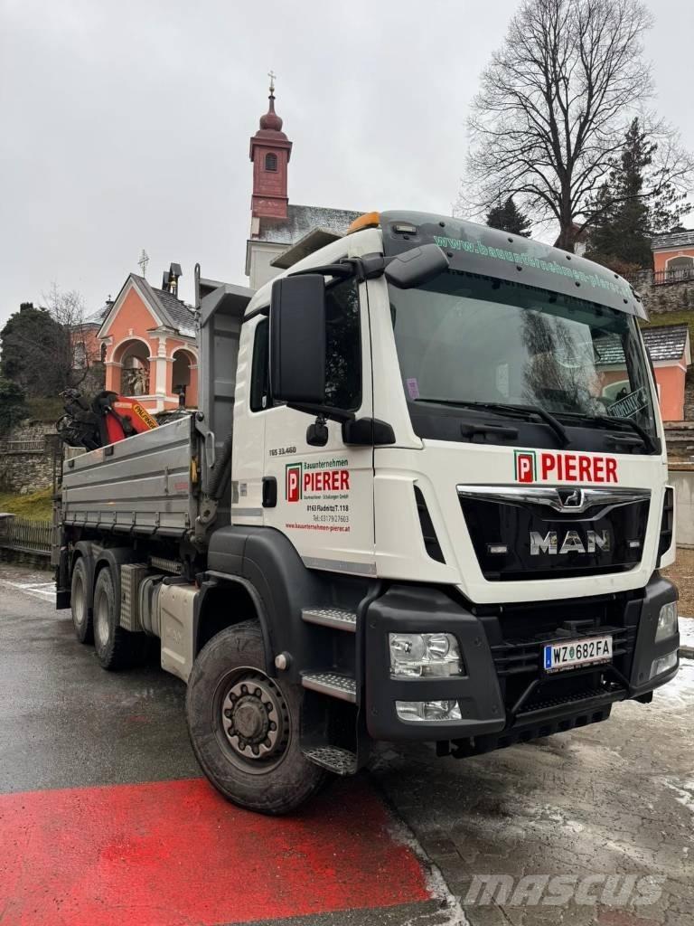 MAN TGS 33.460 Automobiliniai kranai