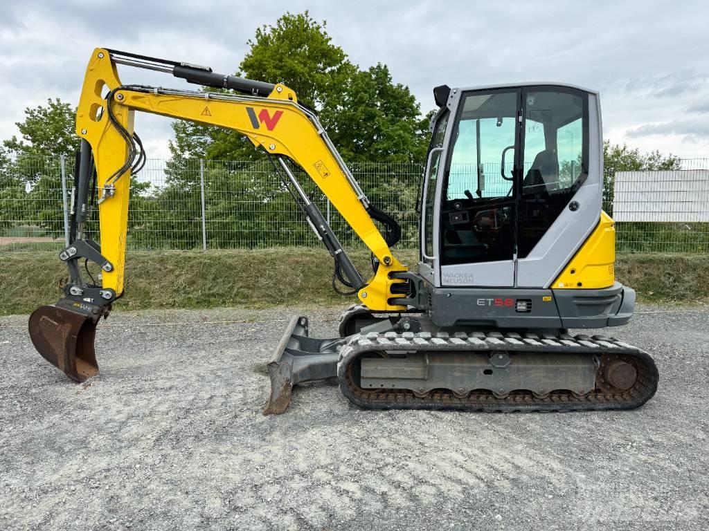 Wacker Neuson ET58 Vikšriniai ekskavatoriai
