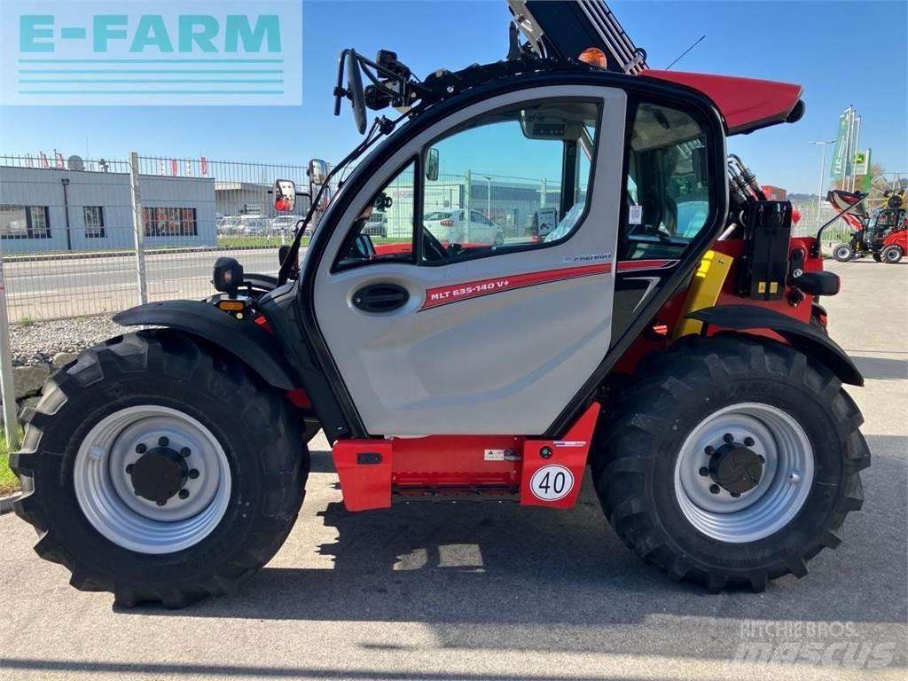 Manitou MLT635 Teleskopiniai krautuvai žemės ūkiui