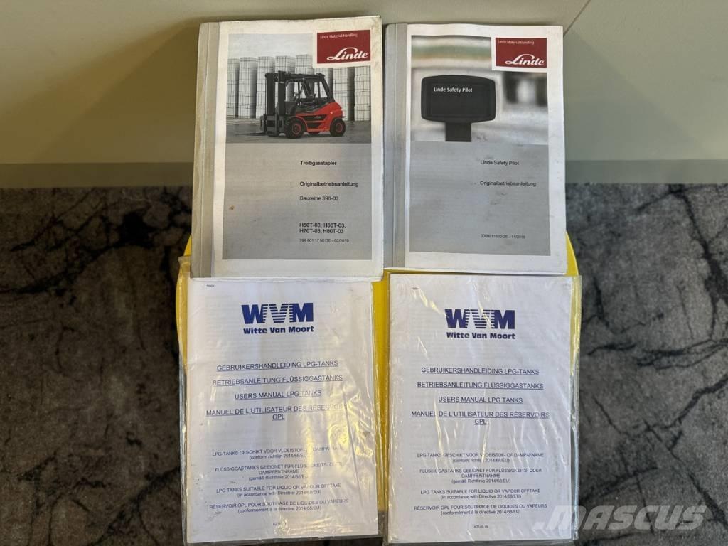 Linde H60T - 03 LPG (dujiniai) krautuvai