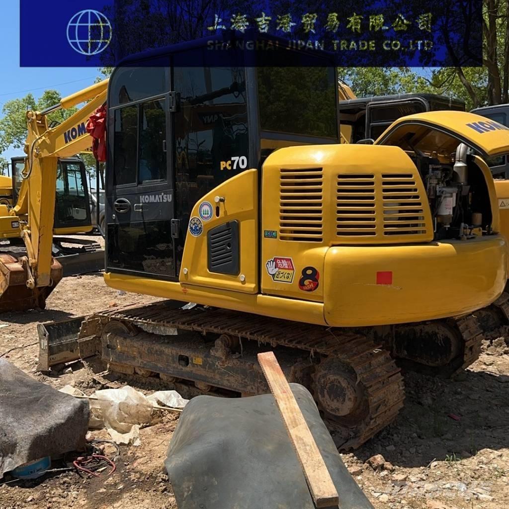 Komatsu PC 70 Vikšriniai ekskavatoriai