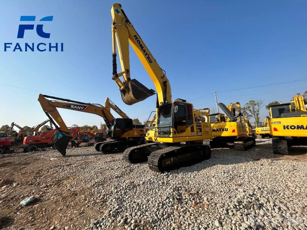 Komatsu PC 200-8 Vikšriniai ekskavatoriai