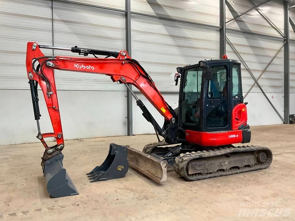 Kubota U 55-4 Mini ekskavatoriai < 7 t